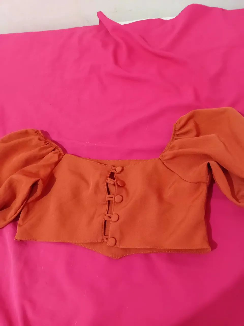 blusa marrom - Foto 2