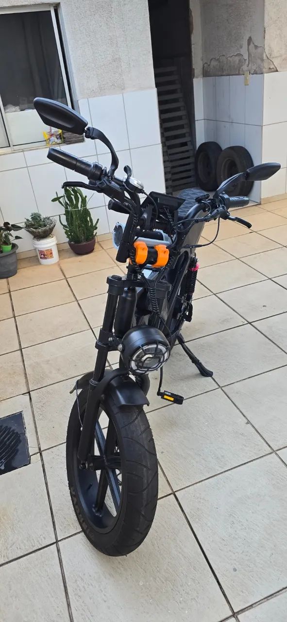 Bicicleta elétrica 1000w - Foto 4