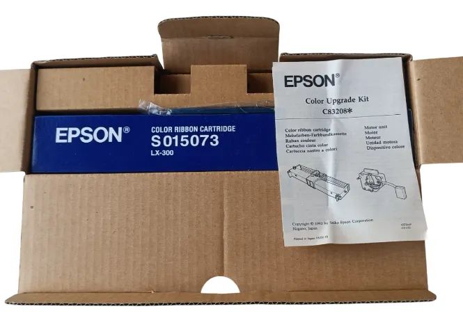 KIT COLOR MATRICIAL 80 COLUNAS EPSOM LX 300 C832081 NOVO COMPLETO