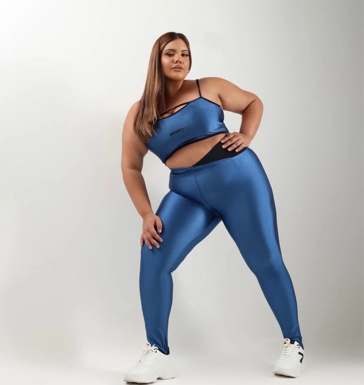 Look Calça Academia - Plus Size 