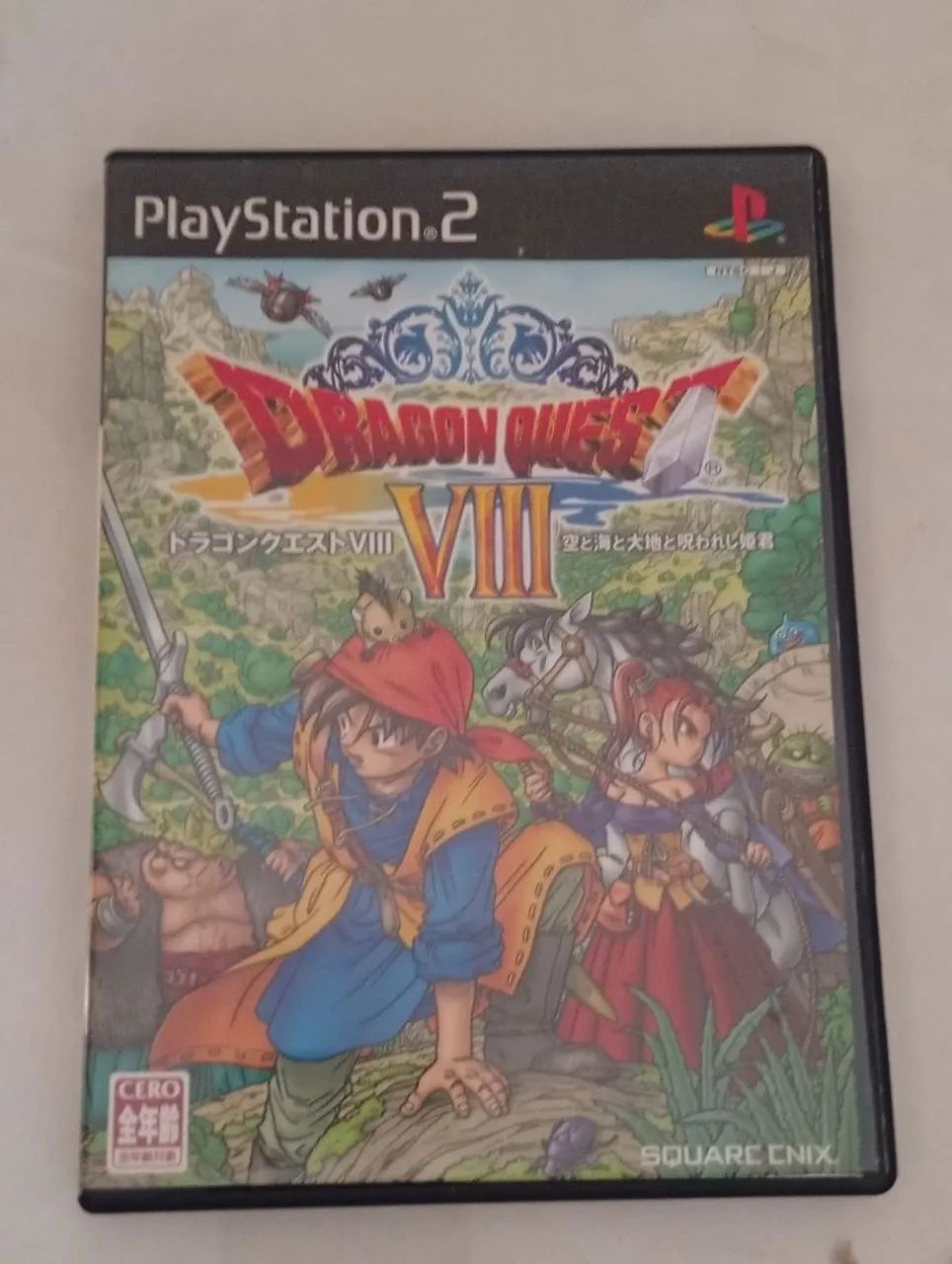 Dragon quest VIII original PS2 japonês - Jogos de Vídeo Game