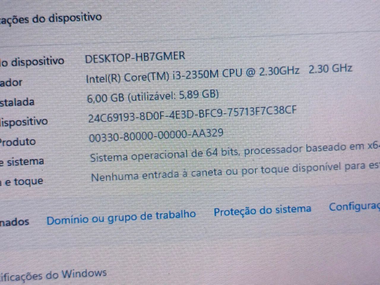 Notebook i3 / SSD / bateria ok / Win11 bem rápido  - Foto 5