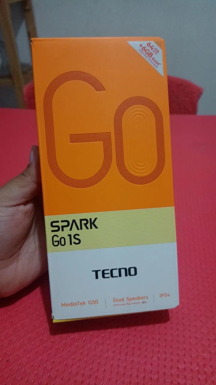 Vendo ou troco celular tecno spark go1