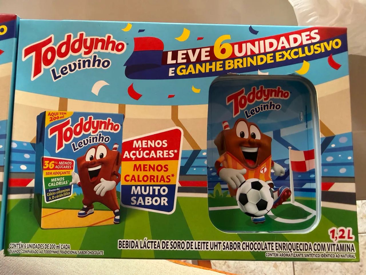 3 kit Toddynho com pote organizador da marca - Foto 3