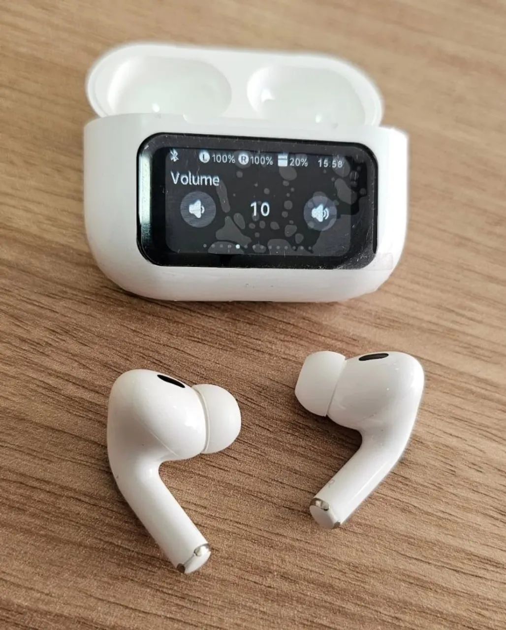 Fone Bluetooth A9 PRO com tela inteligente  - Foto 2