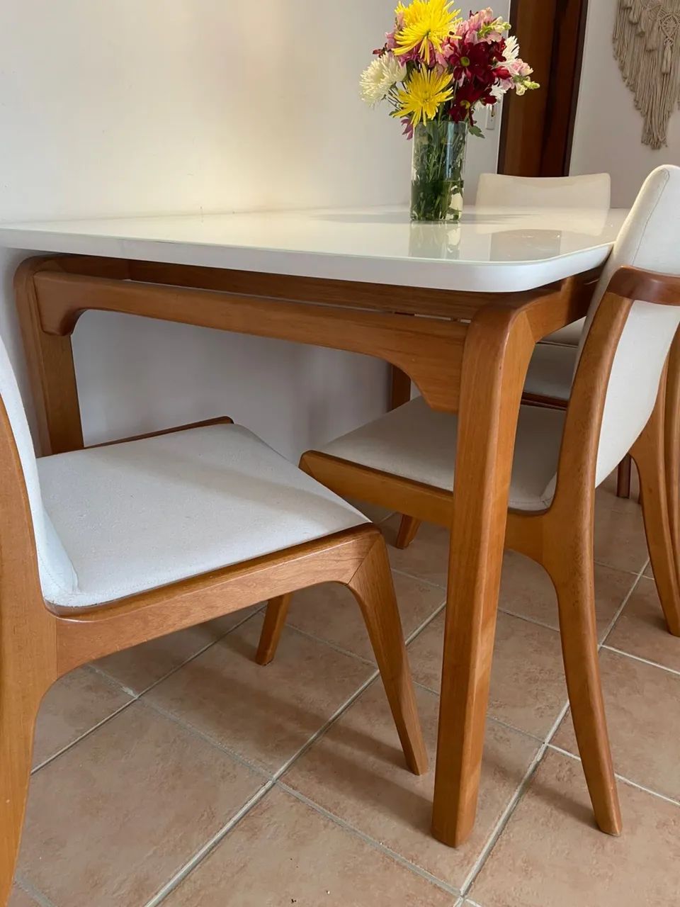 *Mesa Madeira Maciça + 4 Cadeiras Luxo*487296119194920961