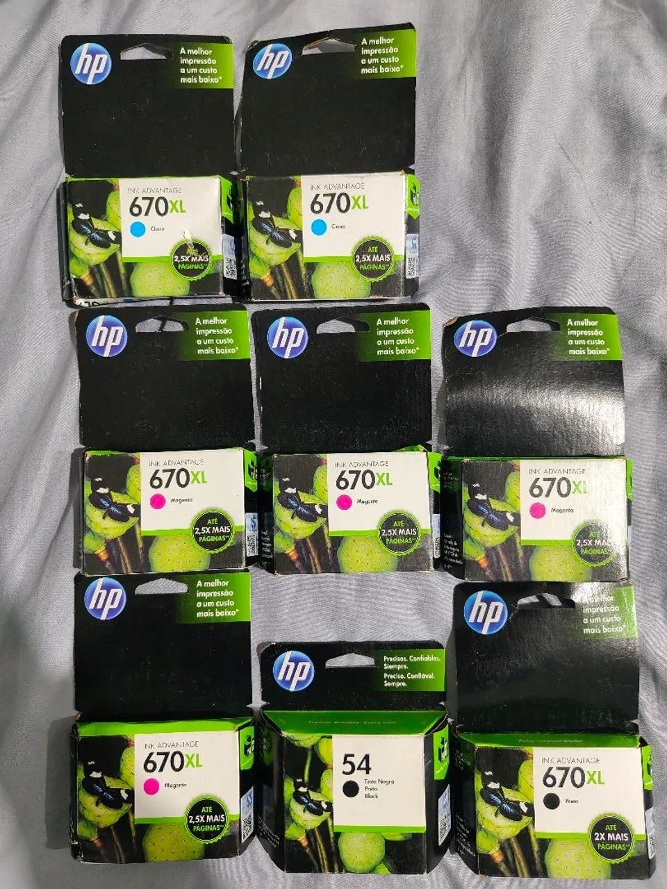 Tinta impressora Hp 