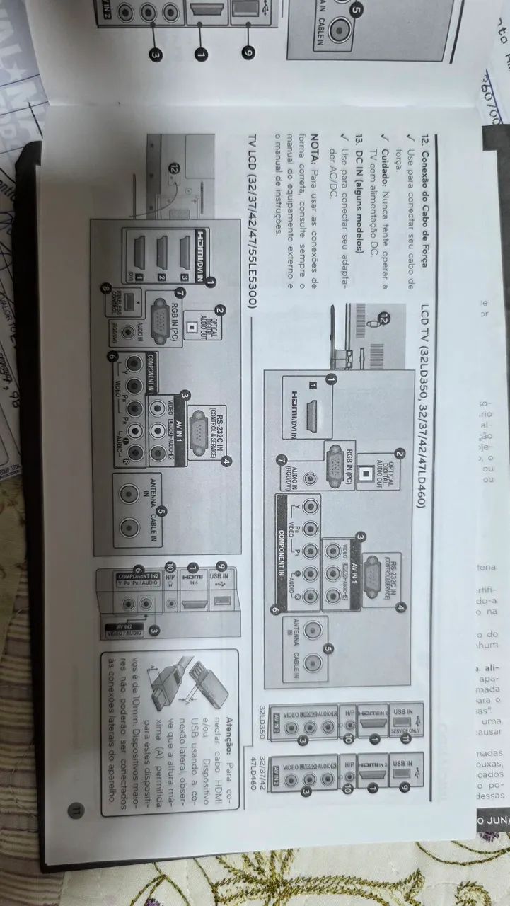 TV LG LED 47' - LD460 + Chromecast  - Foto 5