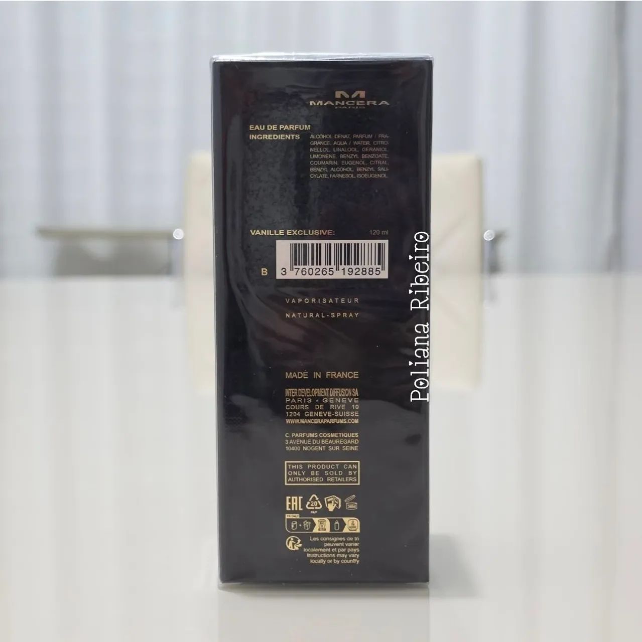 Perfume Mancera Vanille Exclusive 120 ml - Foto 3