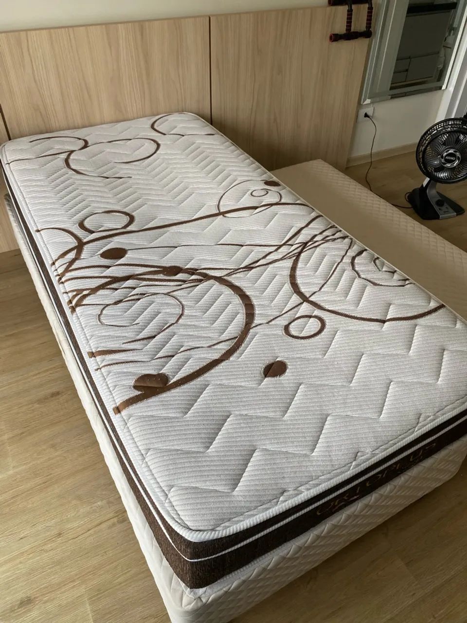 Cama dupla de solteiro com colchão - Foto 3