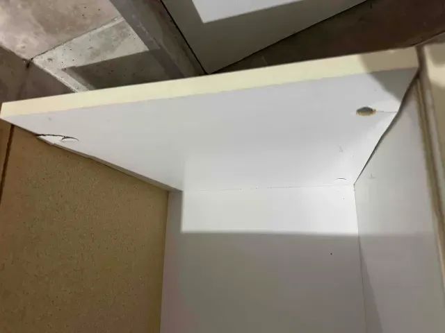 Rack sala branco usado porta corre  - Foto 4