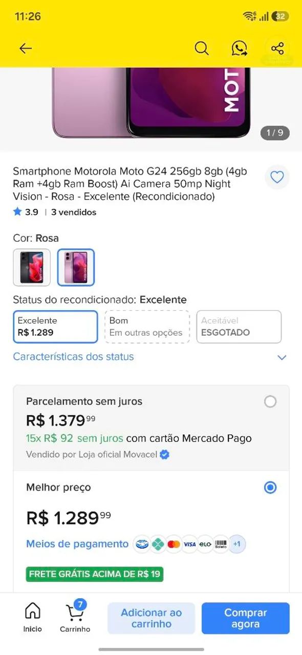 Moto G24 256 gb - Foto 4
