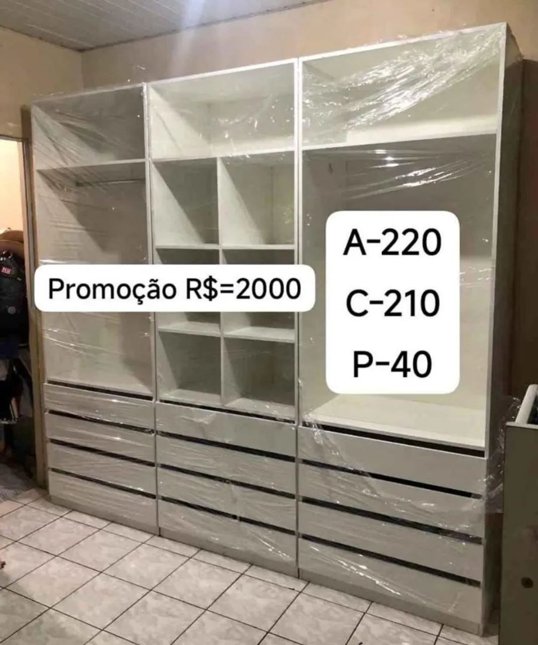 Closet modelos variados  - Foto 3