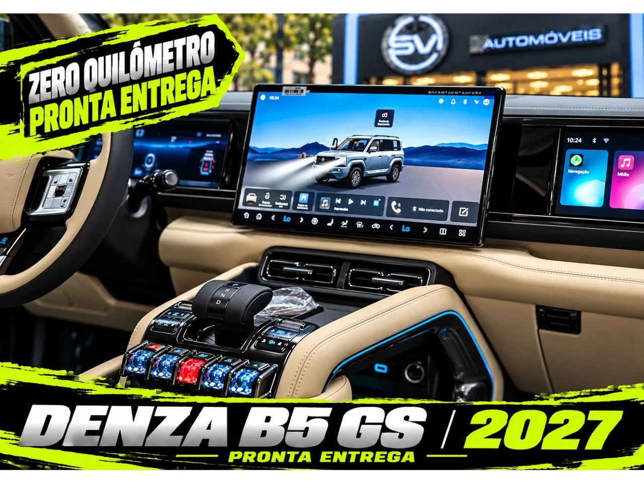 Denza B5 SUV híbrido plug-in, foto 5 de 11