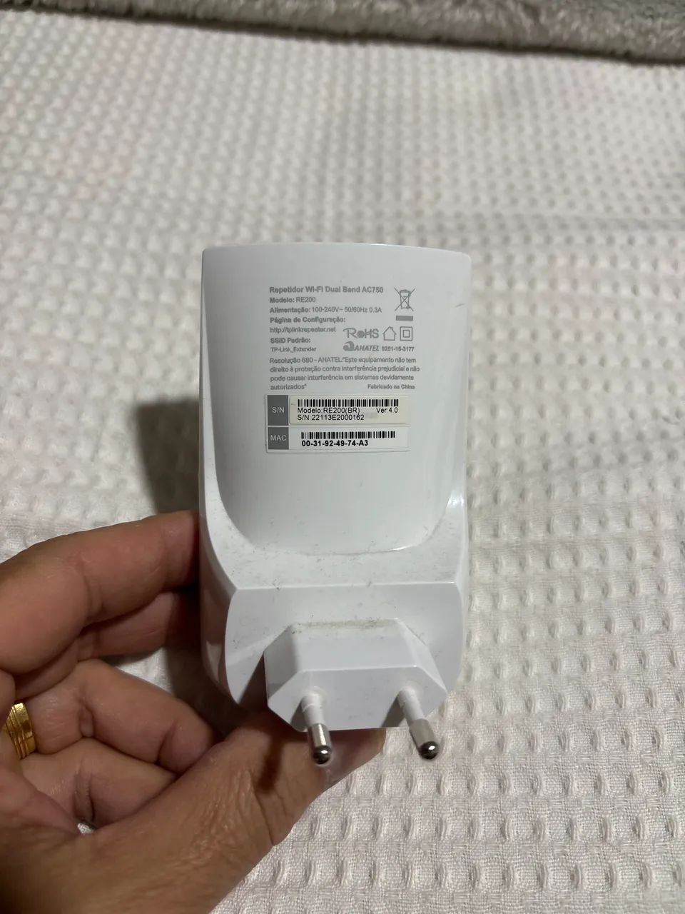 TPLINK RE200 extensor repetidor de WI FI