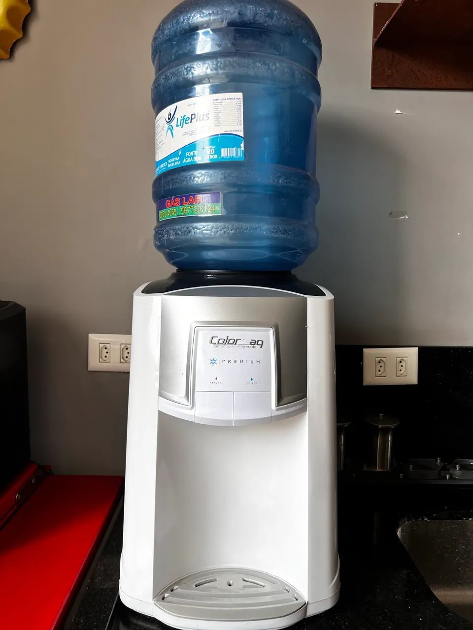 Bebedouro De Água Colormaq Premium Com Compressor Cor Branco