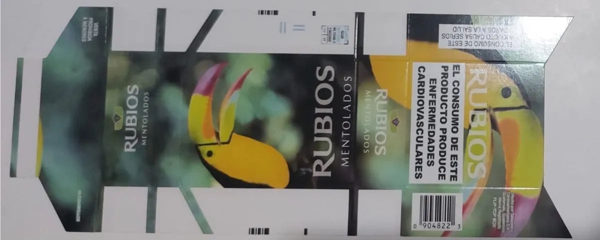 Embalagem rara antiga importada