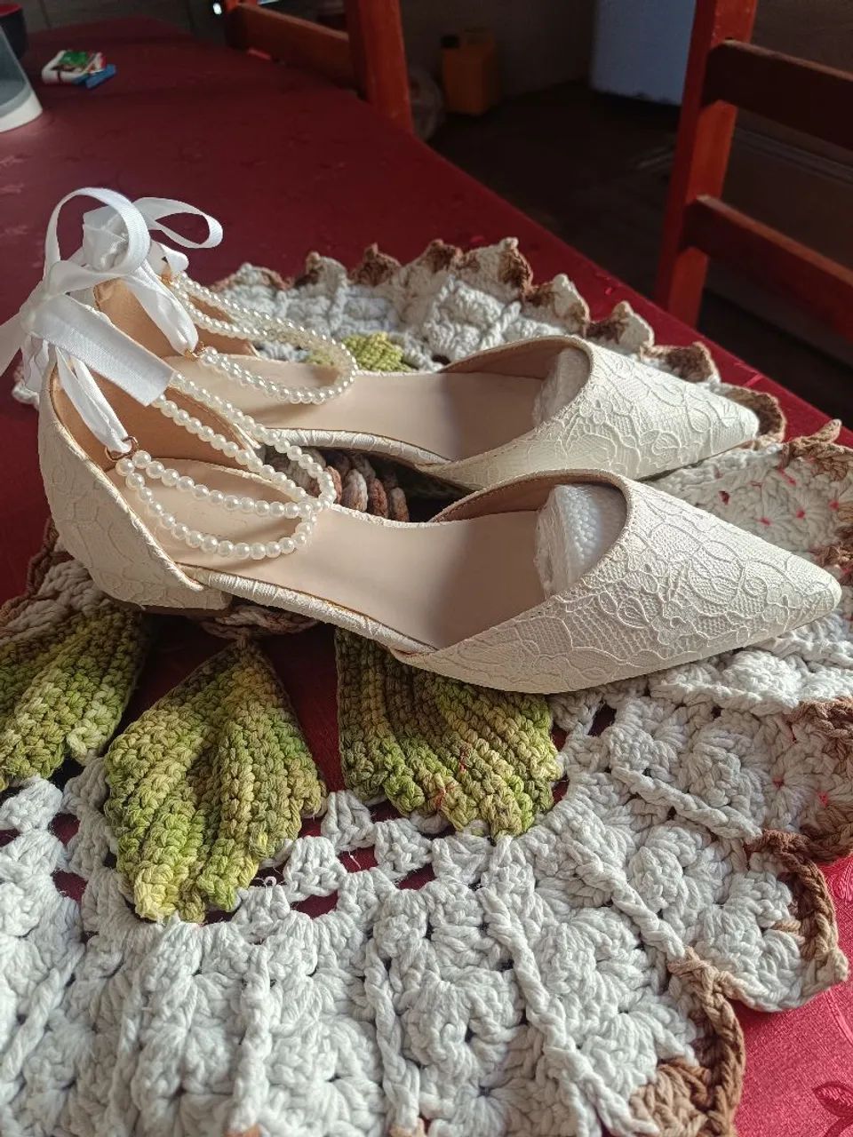 Scarpin branco - Foto 2