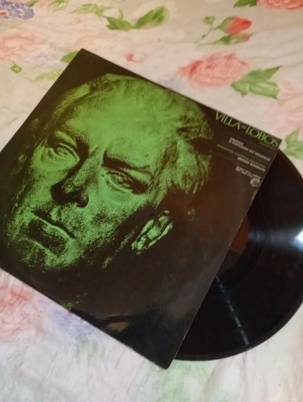Lote 4 discos maestro Heitor villa-lobos - Foto 4