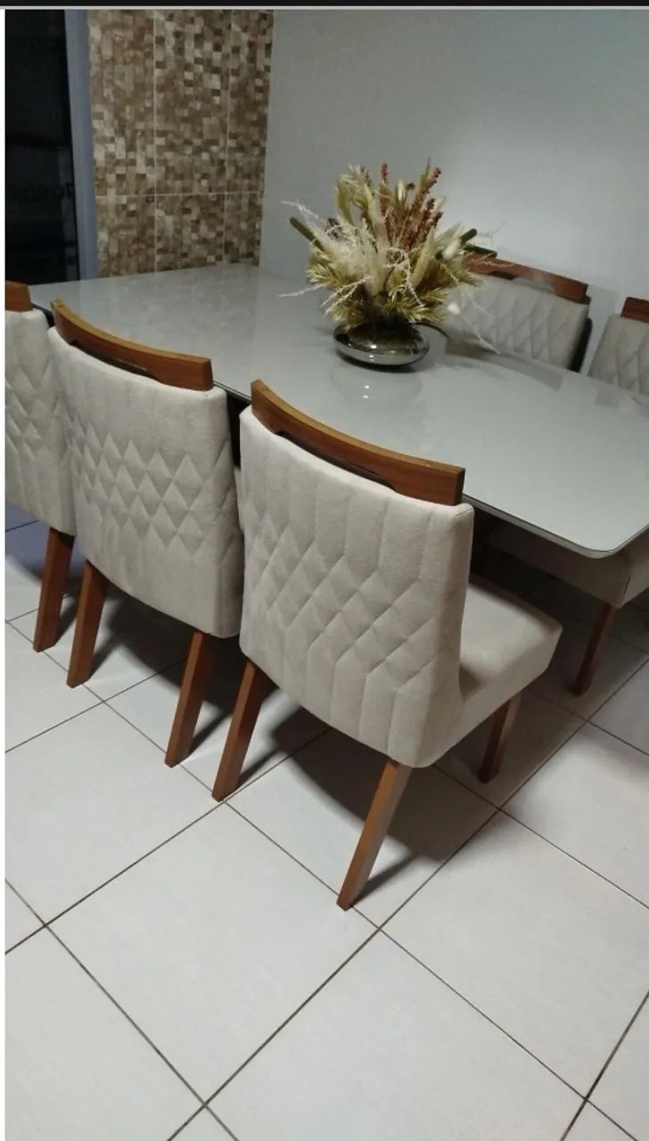 Conjunto de mesa e cadeiras de jantar  - Foto 3