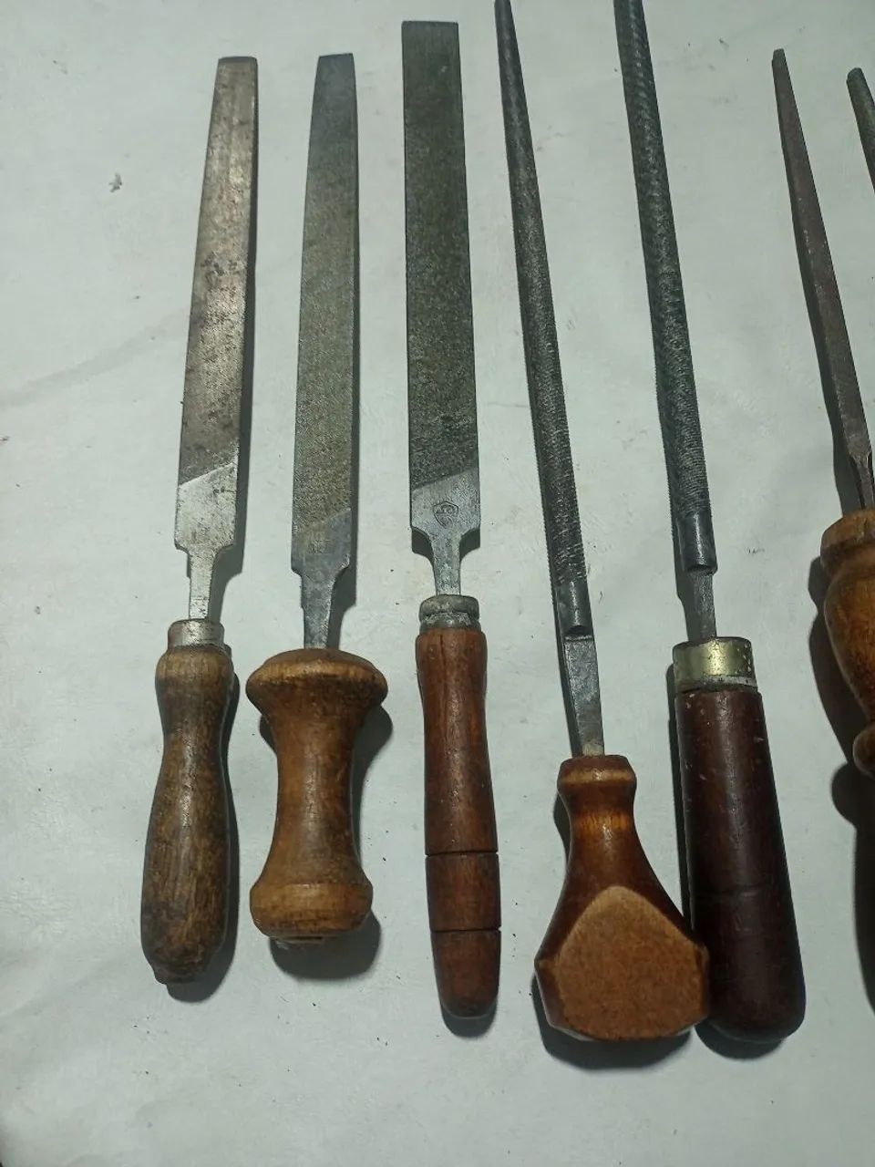 Kit de 10 limas antigas - Foto 2