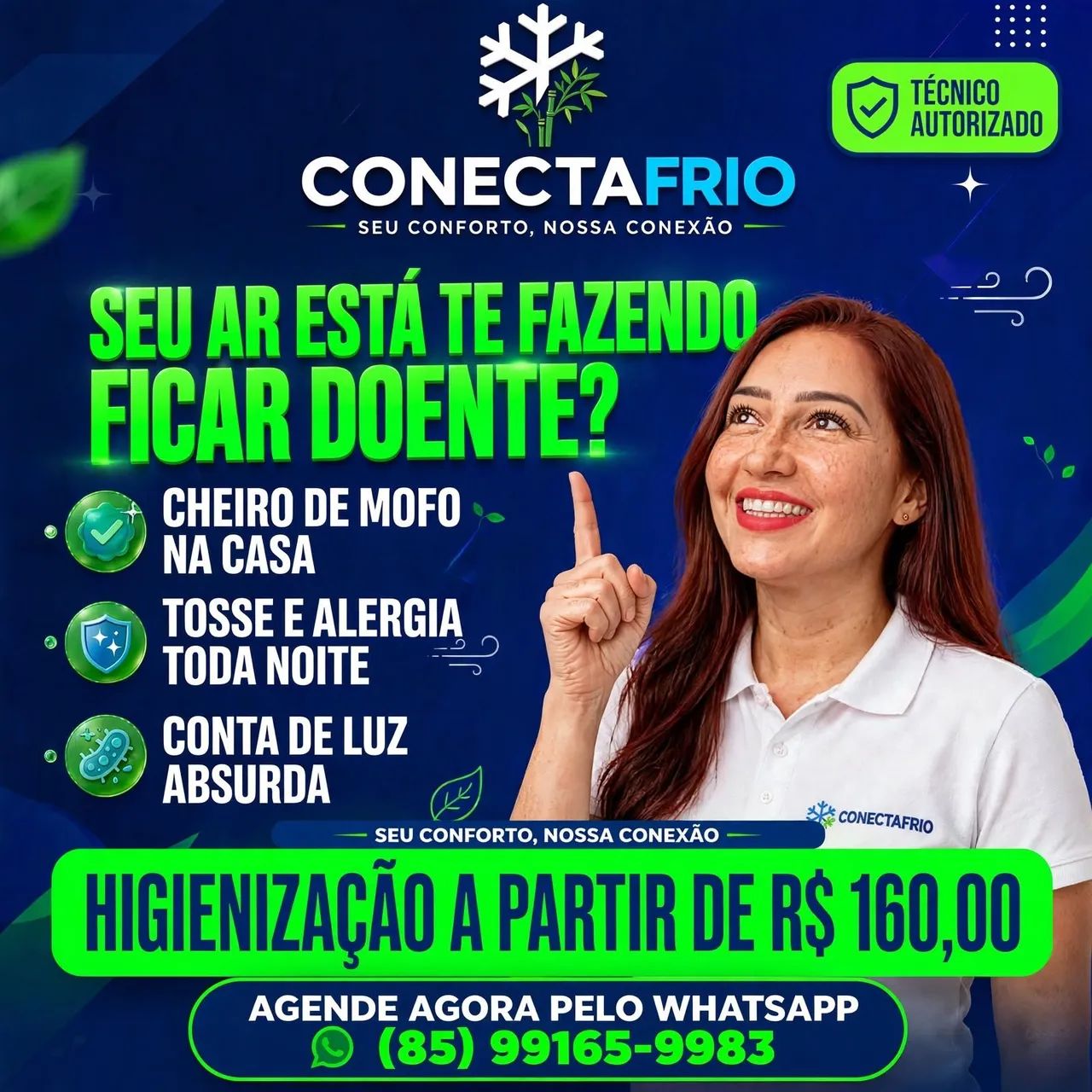 Higienização e Instalação de ar condicionado  - Foto 2