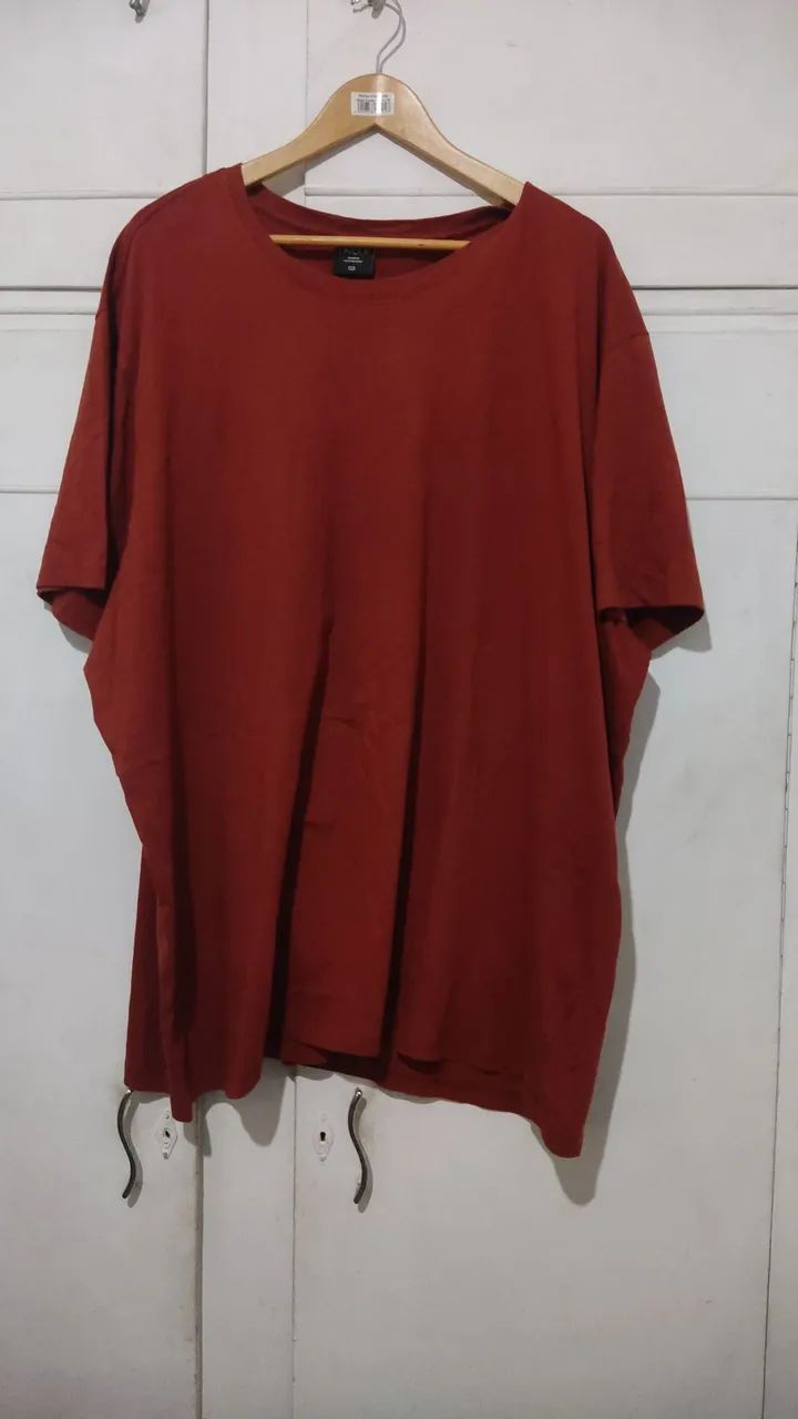 PLUS SIZE CAMISA MALHA  NOVA G5 TORRA