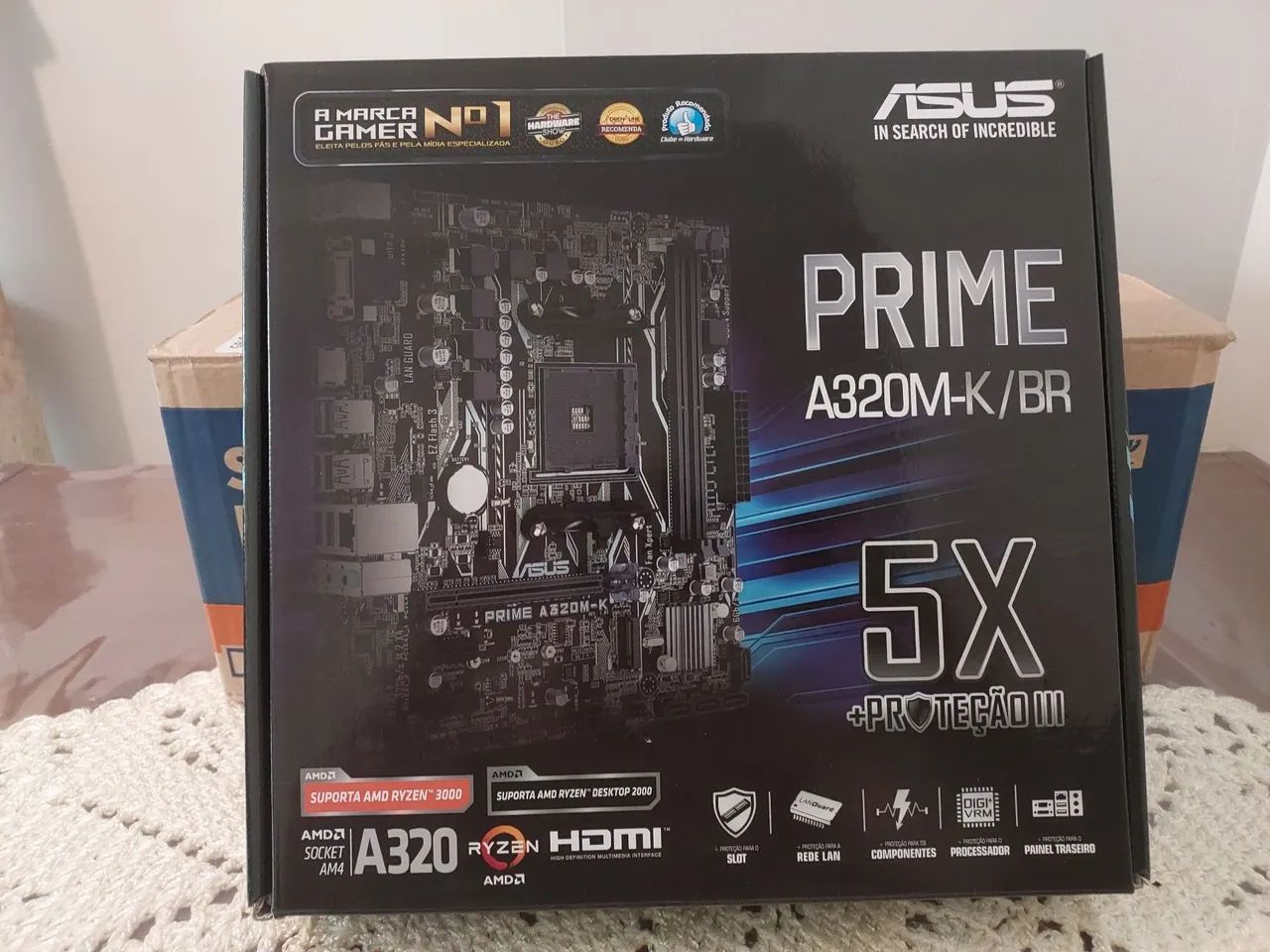 Placa mãe A320M-K/BR