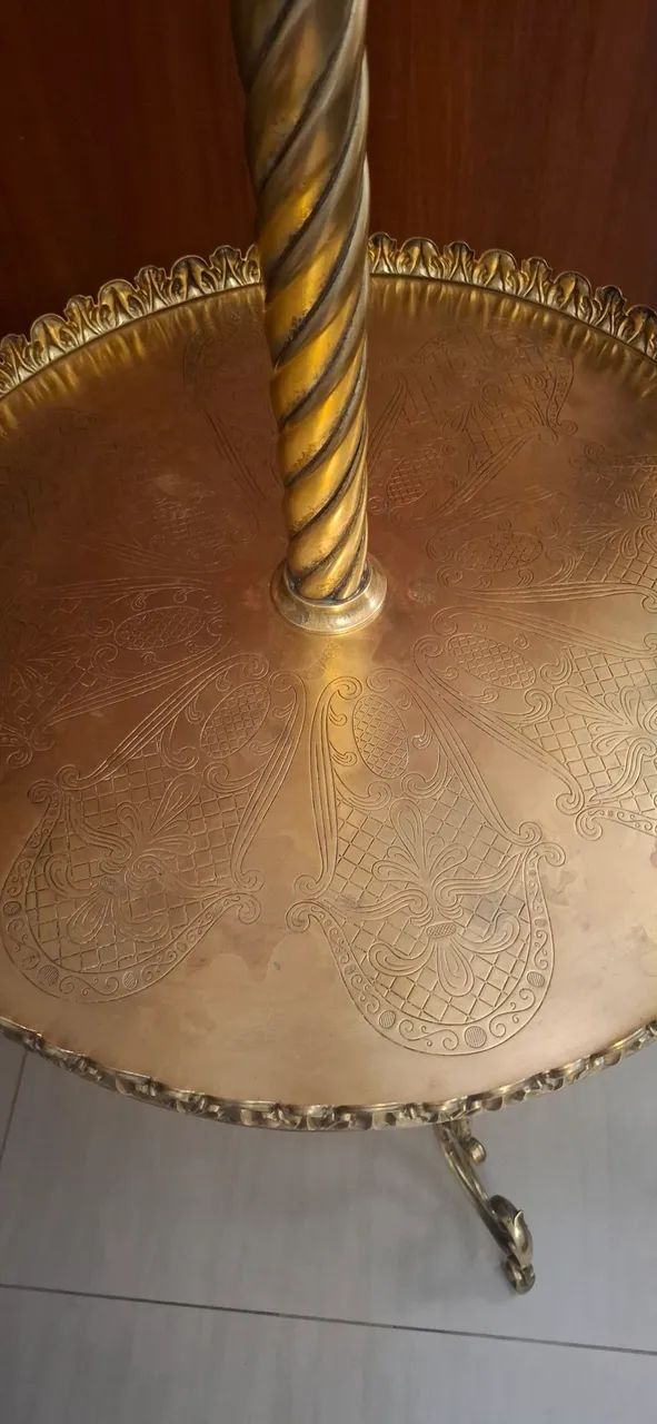 Abajur de chão bronze  - Foto 3