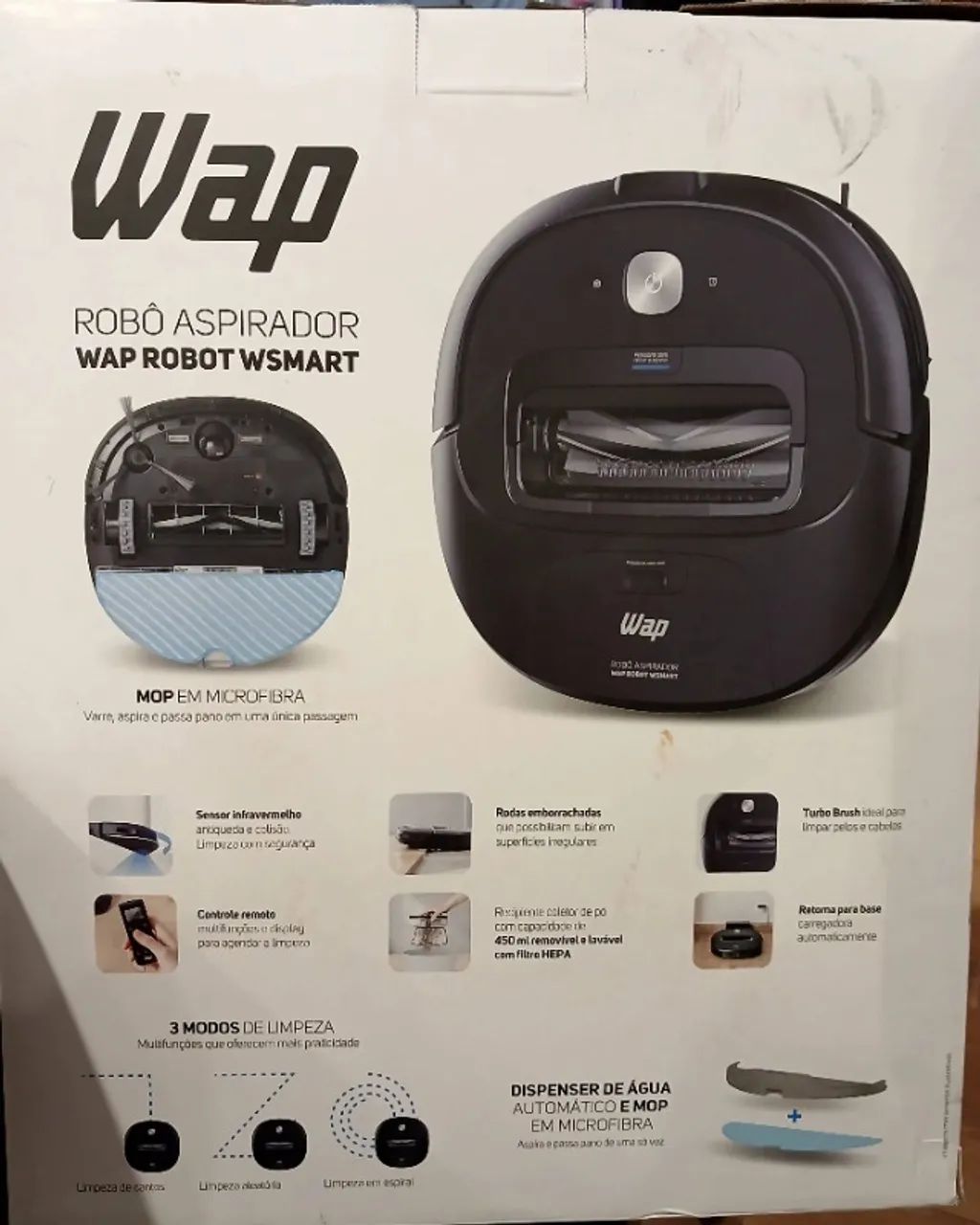 Aspirador wap robot wsmart 