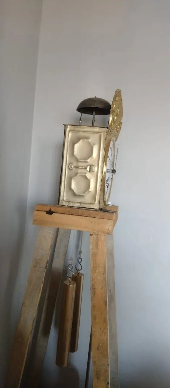 Máquina de relógio de chão usada Muriaé completa - Foto 3