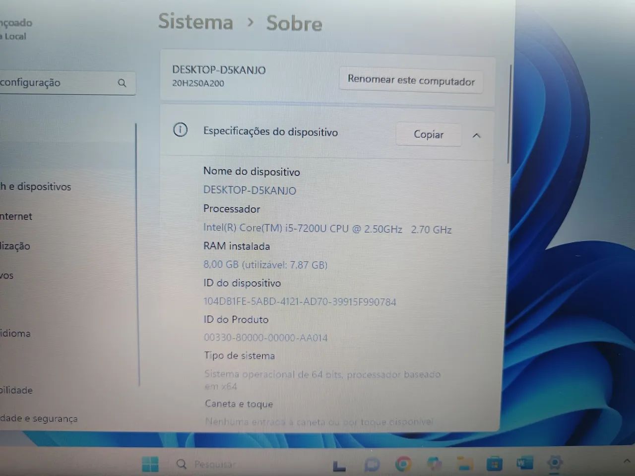 Notebook Lenovo ThinkPad i5 7th, 8gb RAM, 240gb SSD - Foto 5