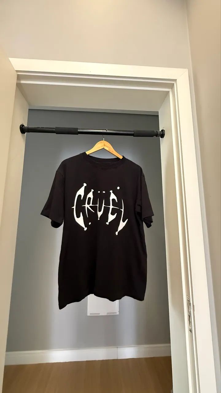 Cruel Evil Boxy Tee Preta - Foto 2