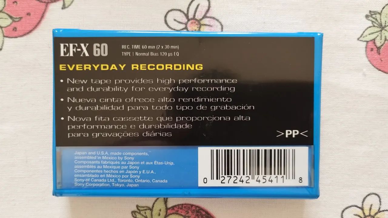 Fita Cassete Sony Ef-x 60 - Foto 2