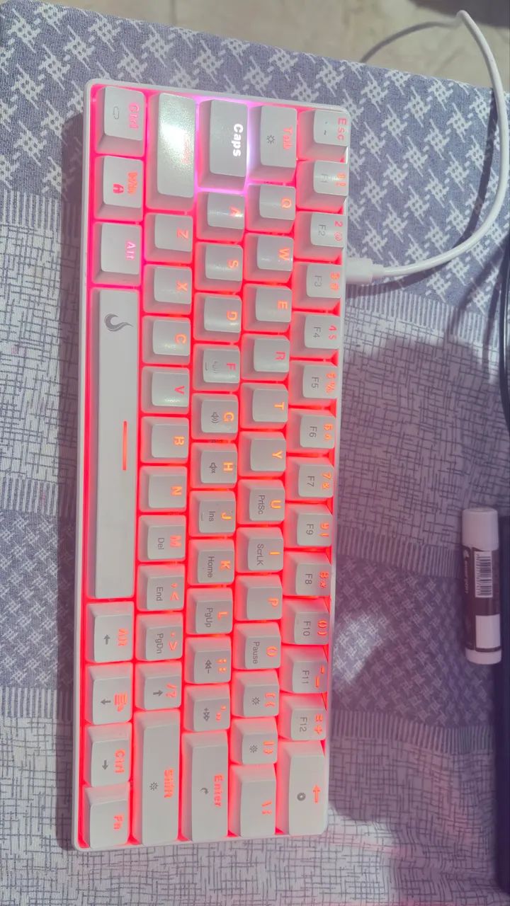 Teclado Gamer RGB Mecânico  - Foto 5