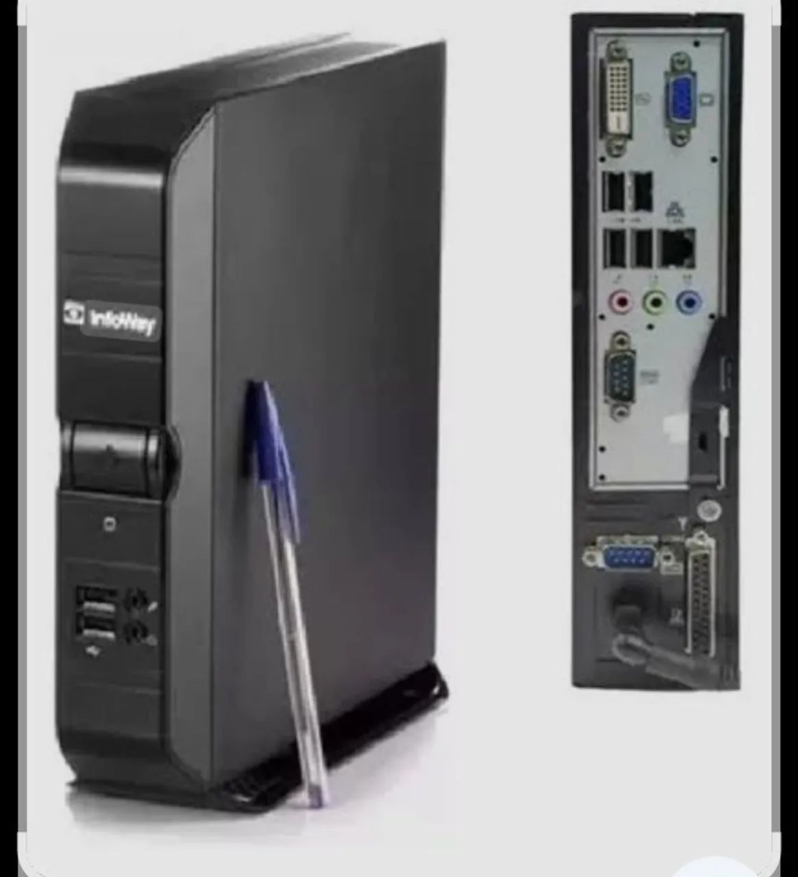 Mini PC Itautec Infoway NT2010 500 GB de HD com Windows 10 e Pacote Office - Bom Preço  - Foto 3