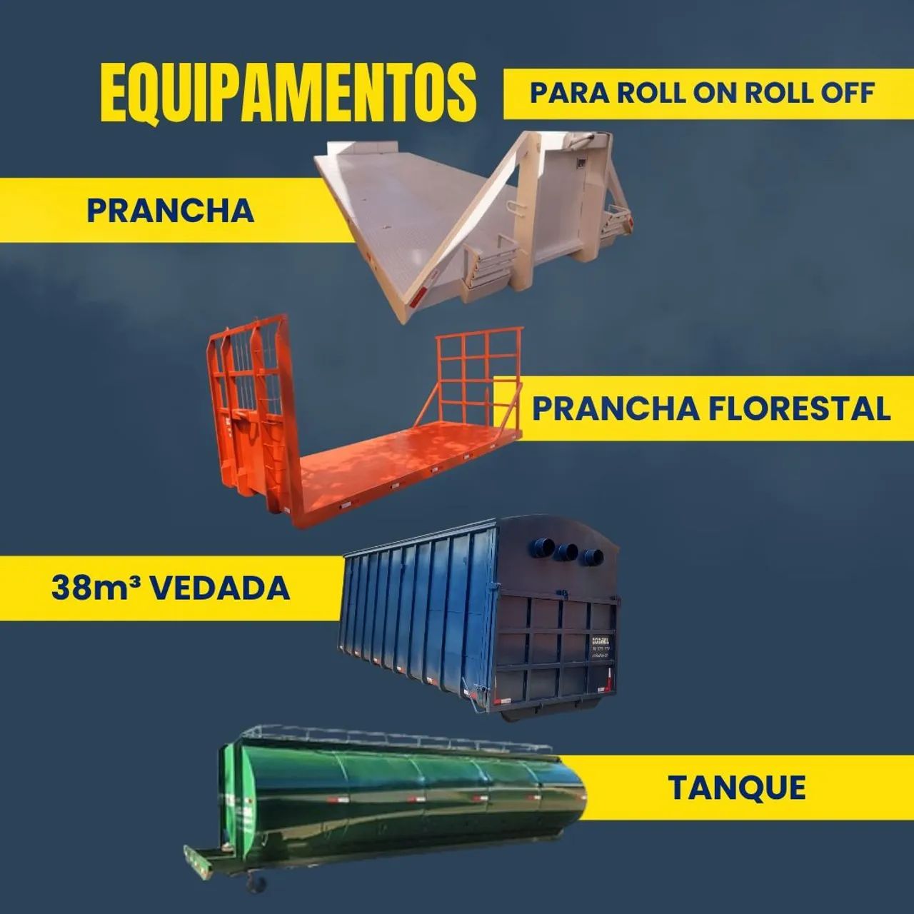 Equipamento roll on e caçambas  - Foto 5