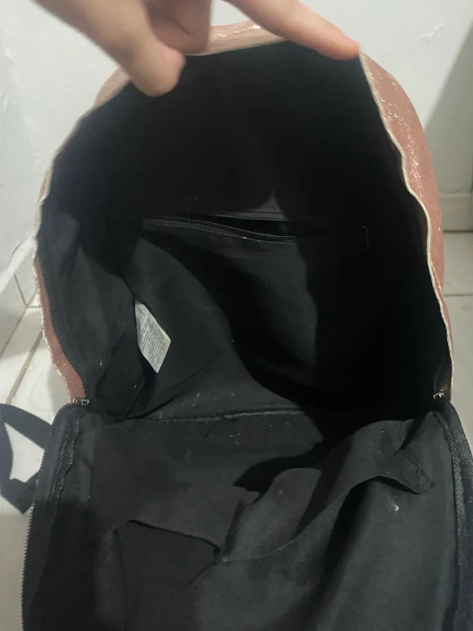 Mochila UP4YOU Glitter Rosa coleção com Larissa Manoela - Foto 4