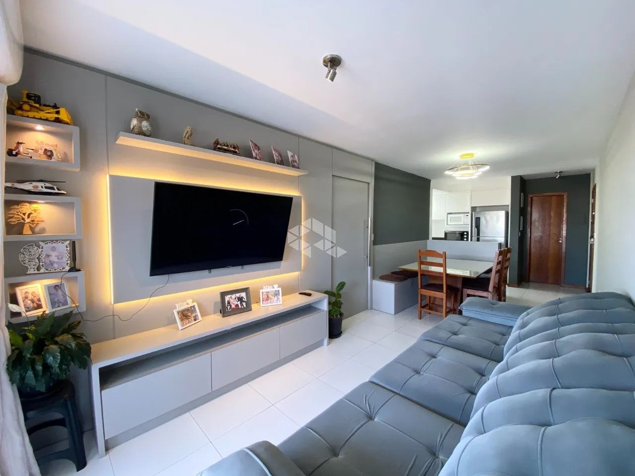 Apartamento com 3 quartos/dormitórios no bairro Rio Caveiras, em Biguaçu - SC