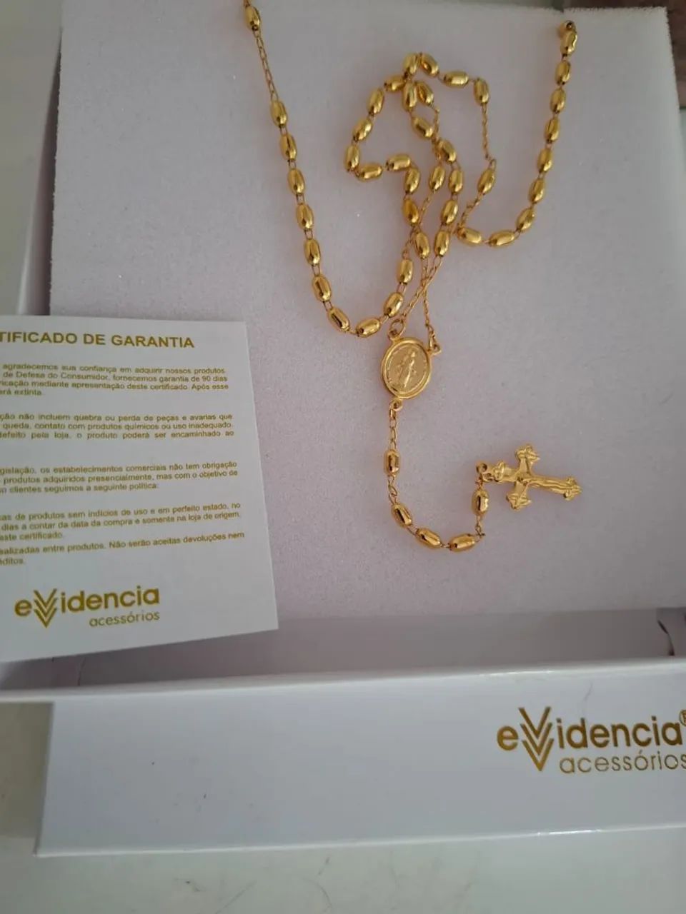 Terço Semijoia
