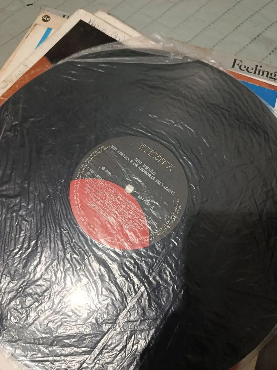 Disco de vinil | kid abelha e os abóboras selvagens (seu espião 1984) - Foto 2