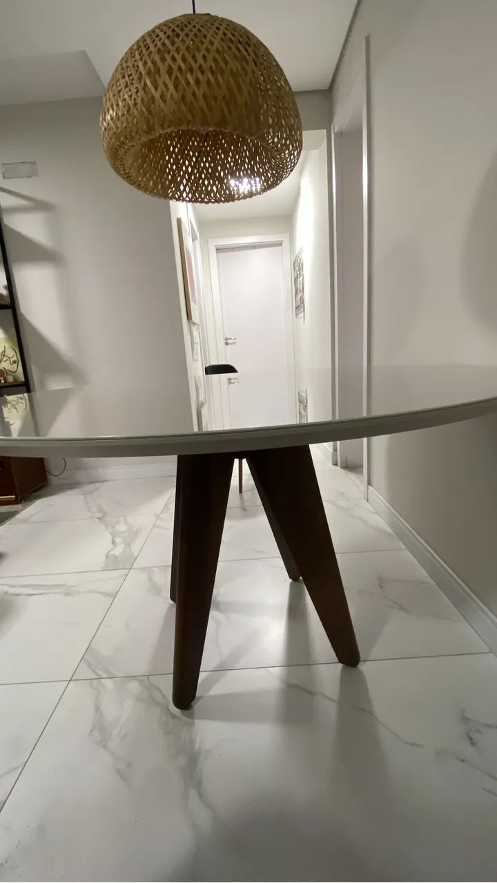 Mesa tampo vidro 4-6 pessoas - Foto 5