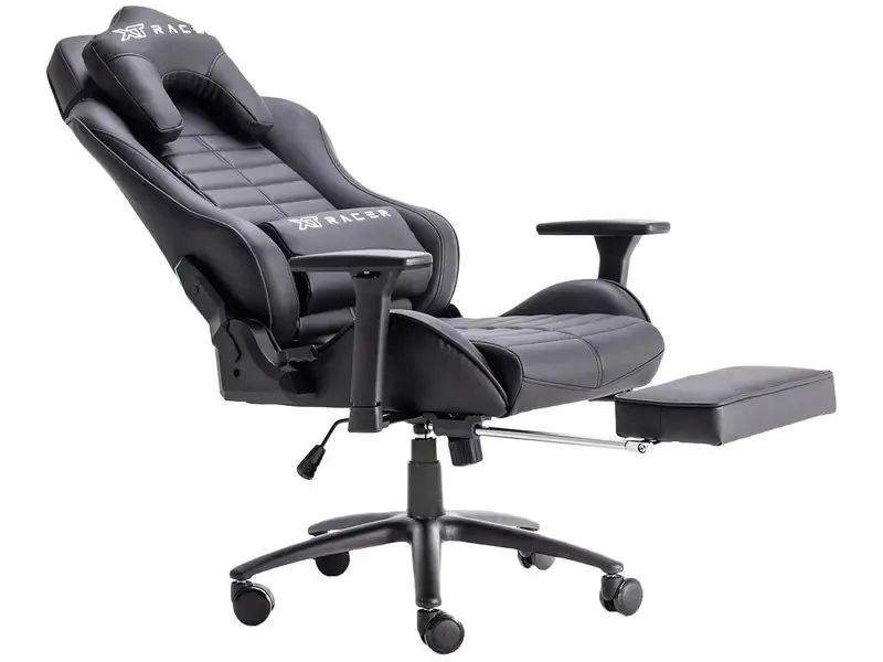 Cadeira Gamer XT Racer Reclinável Giratória Preta Platinum W Series - Foto 2