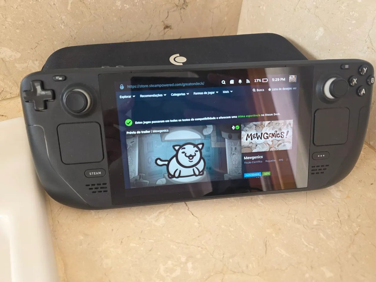 Steam Deck LCD 1TB - Consoles de Vídeo Game - Bonfim Paulista