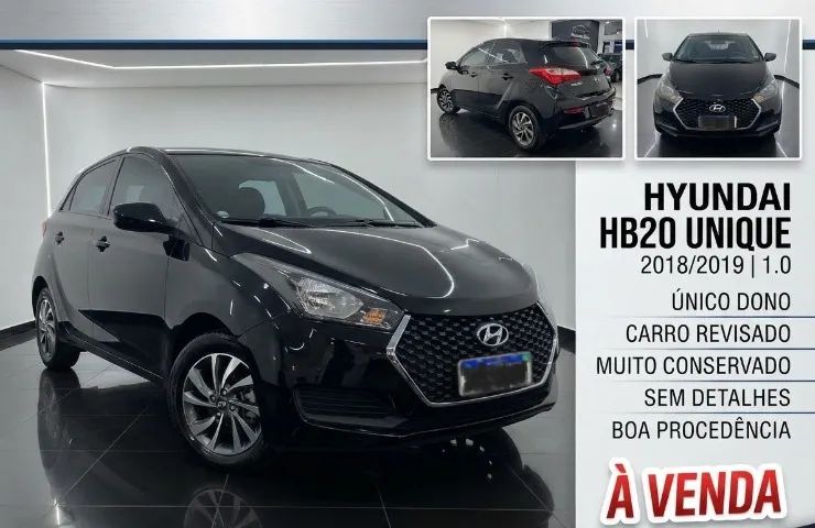 Hyundai Hb20 HB20 Unique 1.0 Flex 12V Mec. 2019