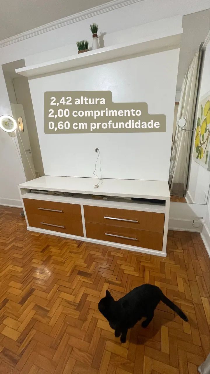 Rack tv marcenaria gavetões - Foto 3