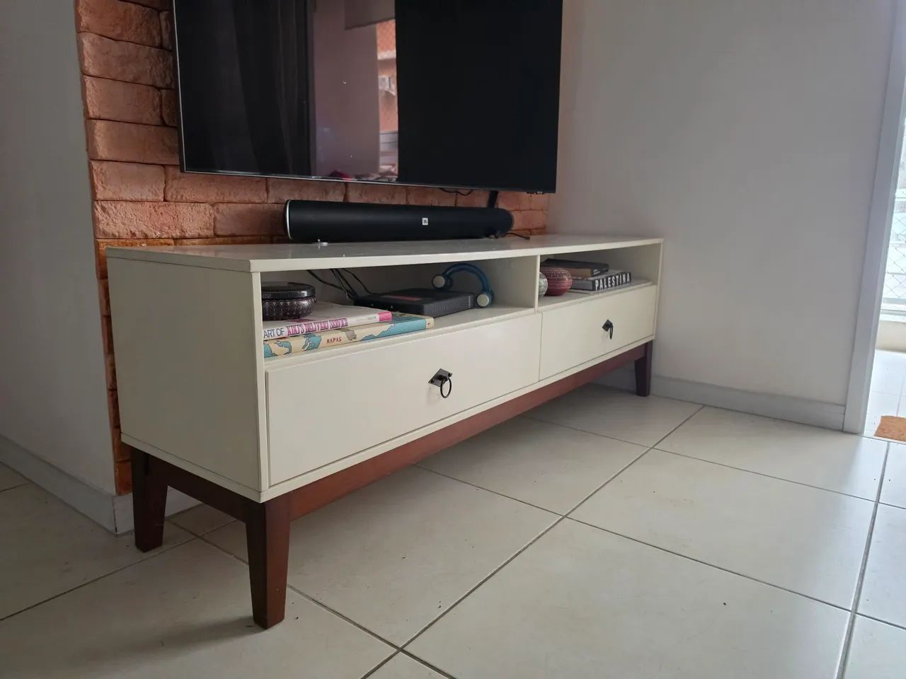 Rack de madeira 150cm - Foto 2