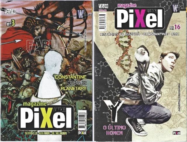 Pixel Media Magazine nºs 3 e 16 (Pixel Media) [2007-2008] preço unitário.