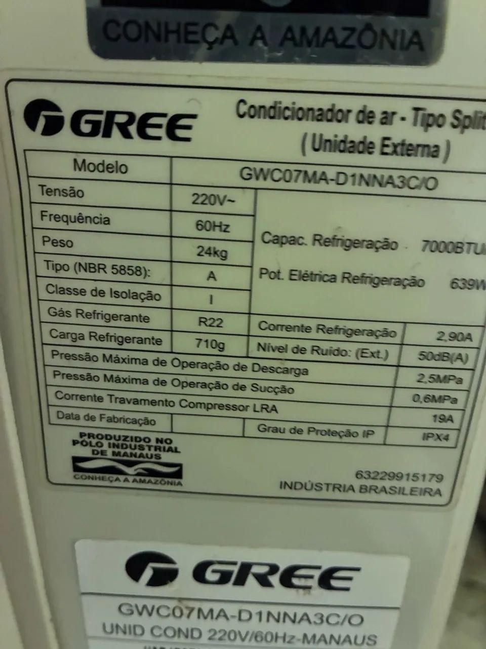 Ar condicionado 