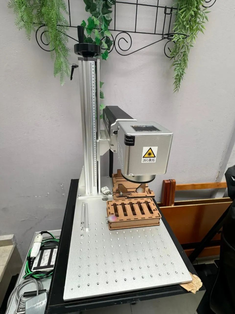 Gravadora Fiber Laser 50w Fonte Laser Raycus Melhor que existe - Foto 4